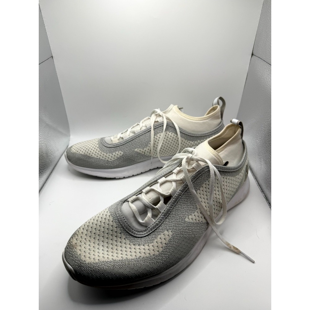 Reebok Plus Runner ULTK BS8082 Mens 13 Sneaker White Gray Low Top Running Shoes